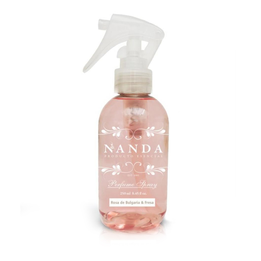 Nanda Perfume Spray Rosa de Bulgaria&Fresas - 250ML